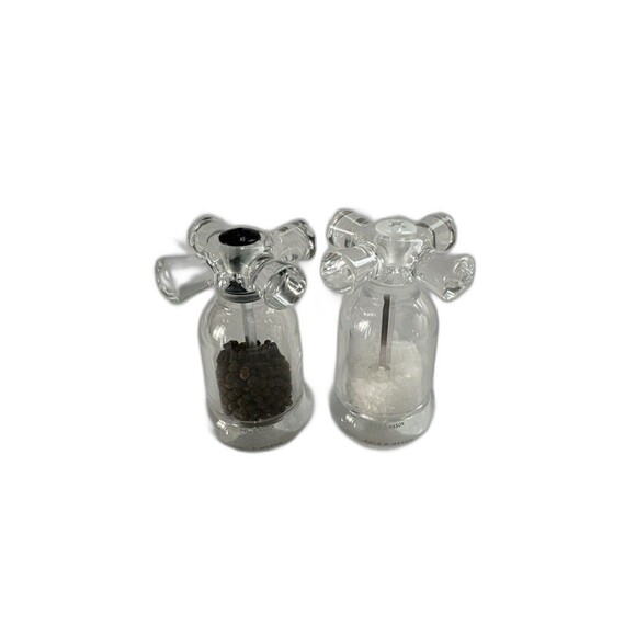 Cole & Mason Tap Salt and Pepper Mill Set Salt And Pepper Shaker Faucet Tap Top - Picture 2 of 8